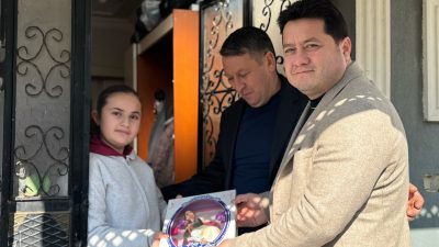 Bolvadin Belediye Başkanı Derviş Aynacı ve Bolvadin Muhtarlar Derneği Başkanı