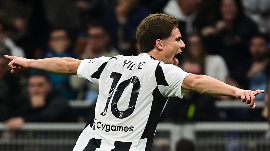 Juventus formasını giyen Afyonkarahisarlı milli futbolcu Kenan Yıldız'ın ligin 20.