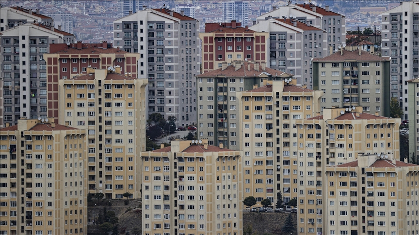 Türkiye genelinde konut satış sayısı, Ocak’ta geçen yılın aynı ayına