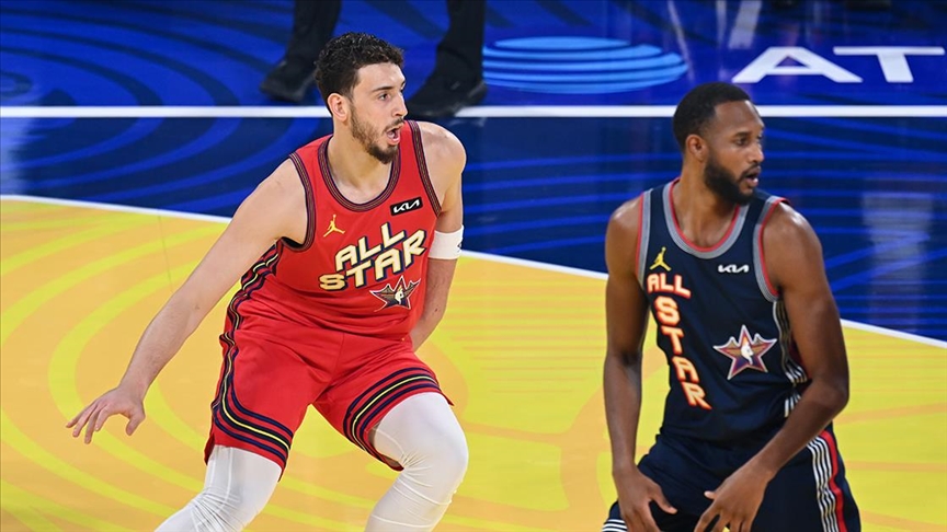 Milli oyuncu Alperen Şengün'ün sahaya çıktığı Amerikan Basketbol Ligi (NBA)