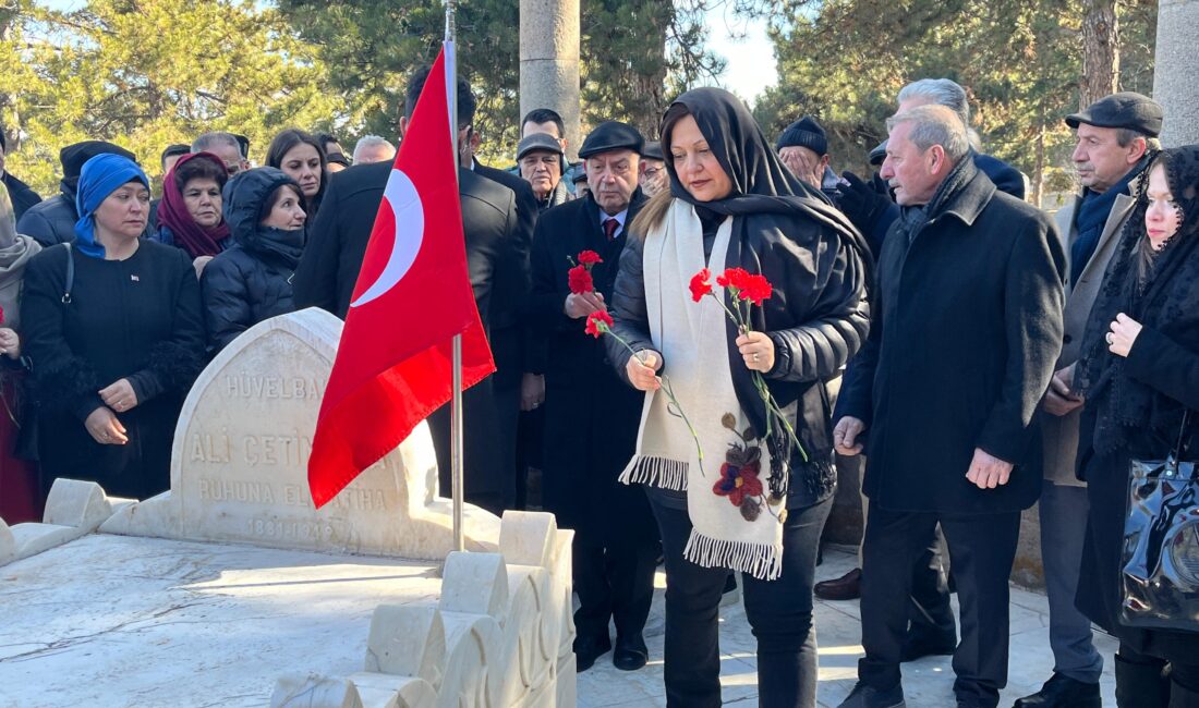 Afyonkarahisar Belediyesi, Ali Çetinkaya’nın vefatının 76. yıl dönümü dolayısıyla kabri