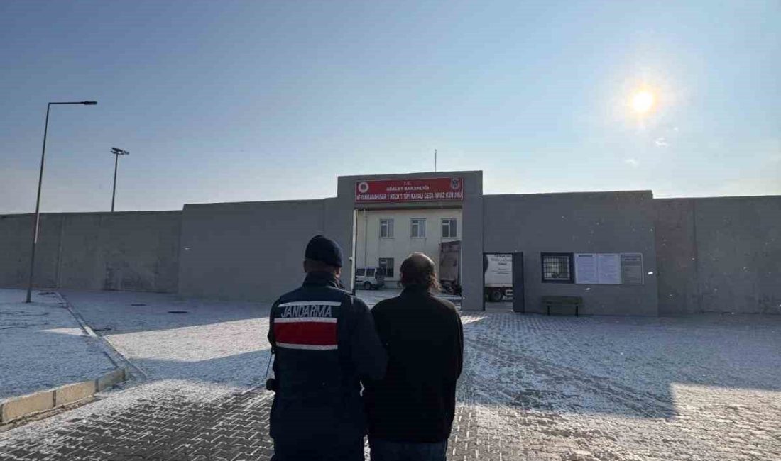 Afyonkarahisar İl Jandarma Komutanlığı ekipleri, kasten öldürme suçundan hakkında 6