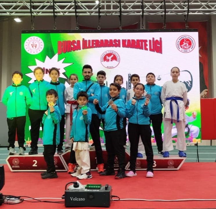 Bursa’da düzenlenen ve 21 ilin 64 kulübünden 840 sporcunun katılımıyla
