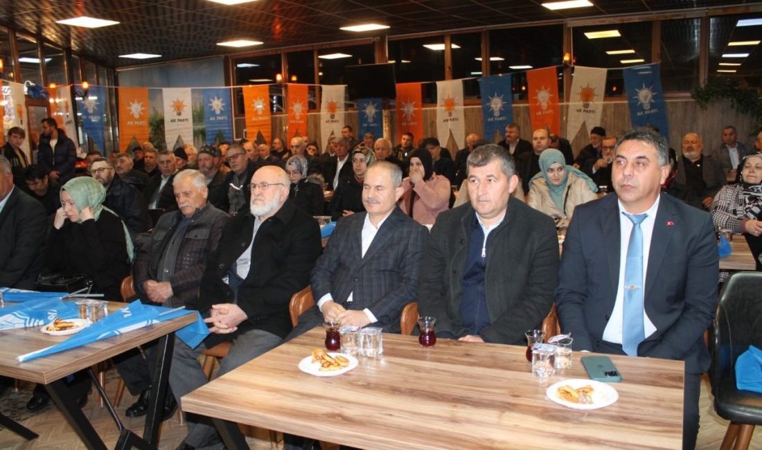 AFYONKARAHİSAR (AA) – AK Parti Çay İlçe Danışma Meclis toplantısı