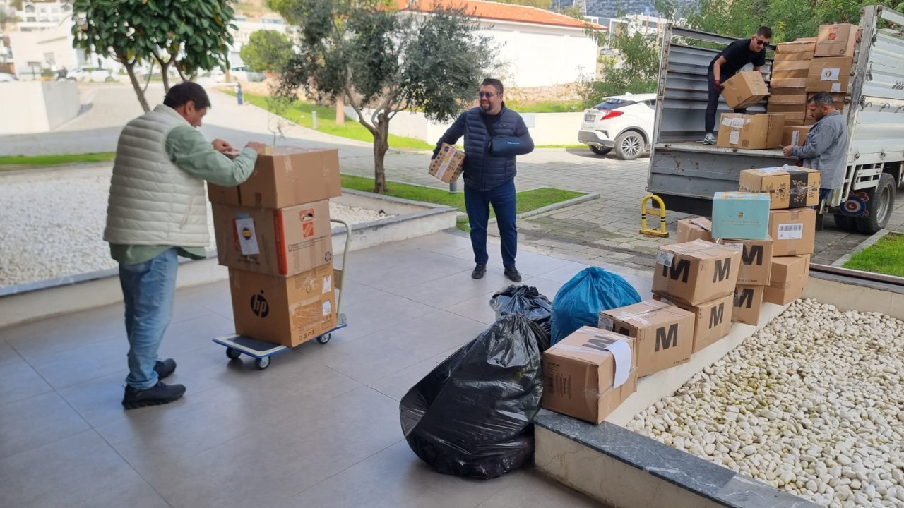 Muğla’nın Bodrum ilçesinden, “asrın felaketi” olarak nitelendirilen Kahramanmaraş merkezli depremlerin