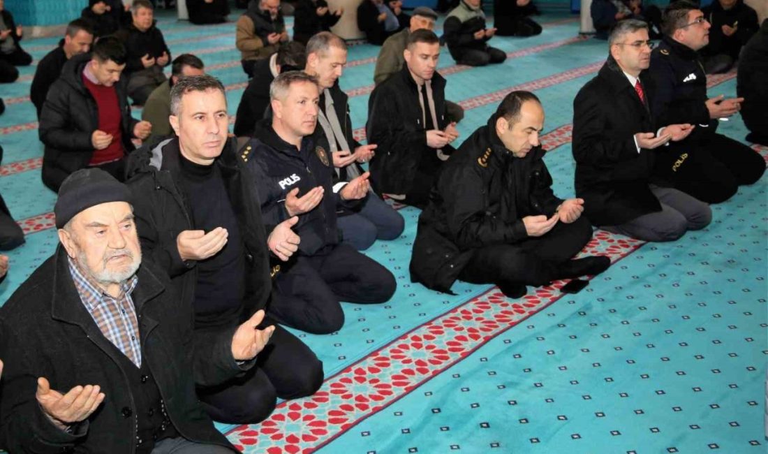 Eskişehir Emniyet Müdürlüğü tarafından, depremde vefat eden vatandaşların ruhlarına ithafen