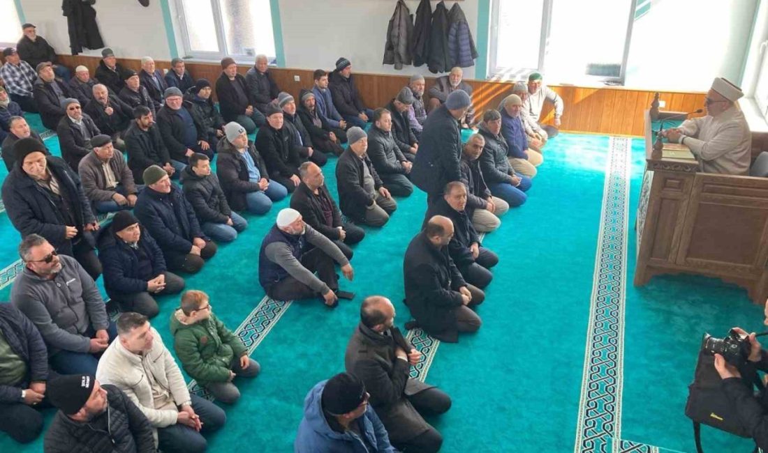 Afyonkarahisar’ın İscehisar ilçeisinde yapımı tamamlanan Bilal-i Habeşi Cami ibadete açıldı.