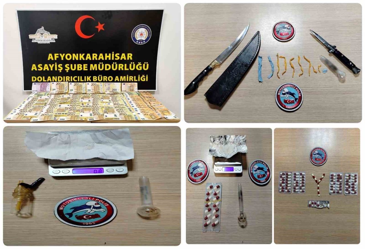 Afyonkarahisar’da meydana gelen nitelikli dolandırıcılık olayında polis 65 bin 500