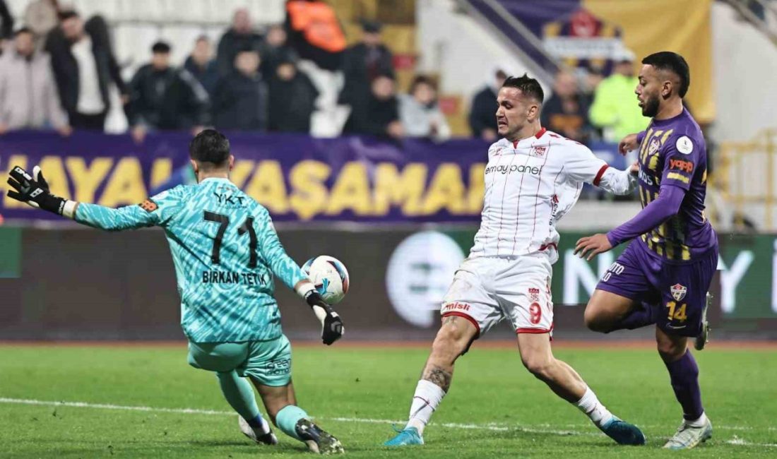 Trendyol Süper Lig’de 22. haftanın açılış maçında Sivasspor deplasmanda Eyüpspor’a