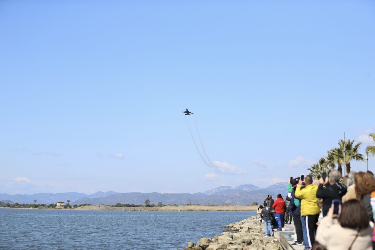 Türk Hava Kuvvetleri akrobasi timi SOLOTÜRK, Muğla'nın Fethiye ilçesinde yarın