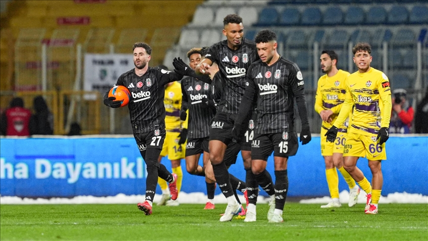 Trendyol Süper Lig'in 25. haftasında ikas Eyüpspor'a konuk olan Beşiktaş,