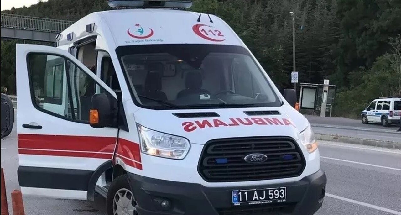 Bilecik’te seyir halinde kontrolden çıkarak devrilen motosiklet sürücüsü yaralandı.