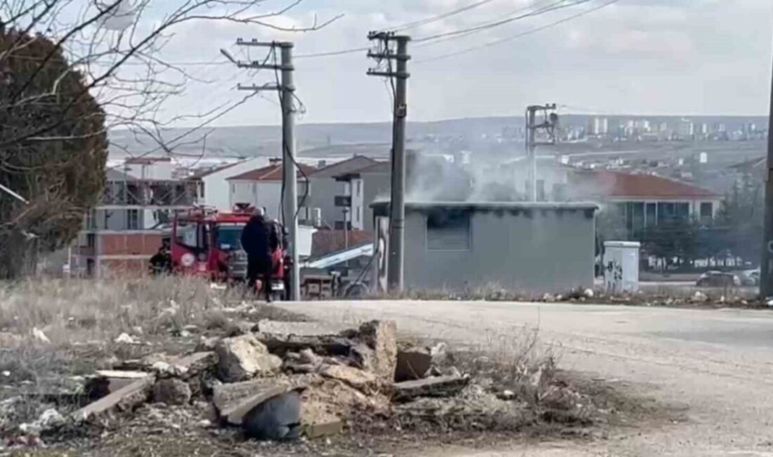 Trafo yangını korkuttu Eskişehir’de bir trafoda çıkan yangın itfaiye ekiplerinin hızlı müdahalesiyle söndürülürken,