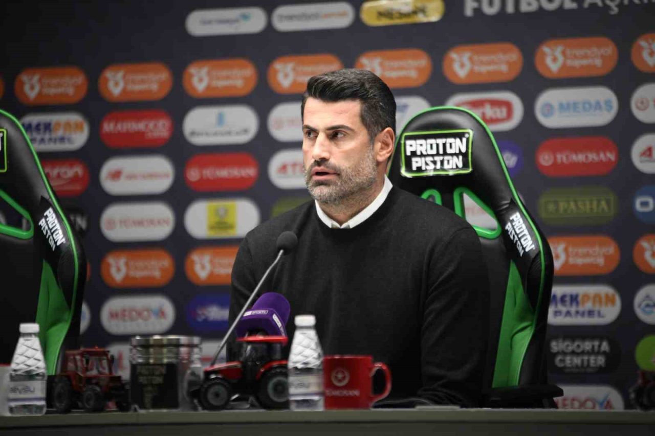 Bodrum FK Teknik Direktörü Volkan Demirel, deplasmanda Konyaspor’a karşı aldıkları