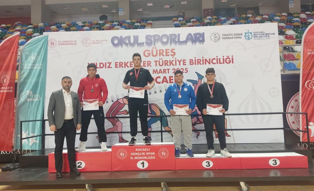 23-25 Mart tarihlerinde Kocaeli ilinde düzenlenen Yıldız Erkekler Serbest Güreş