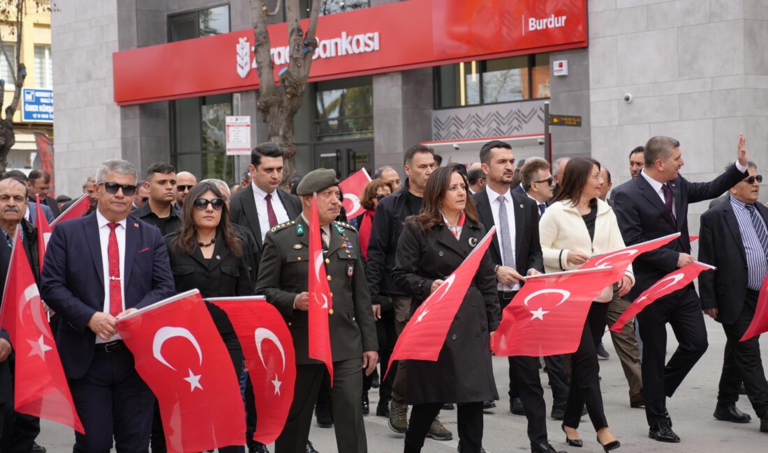Gazi Mustafa Kemal Atatürk’ün Burdur’a gelişinin 95. yıldönümü tören ile