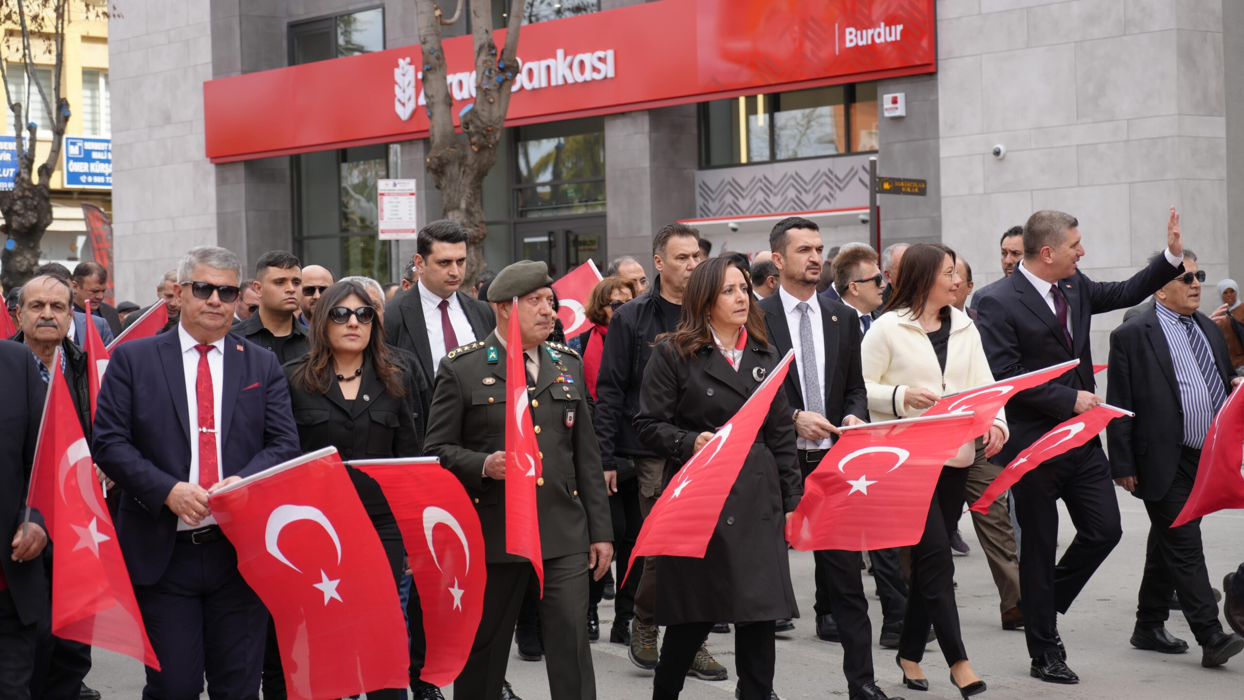 Gazi Mustafa Kemal Atatürk’ün Burdur’a gelişinin 95. yıldönümü tören ile