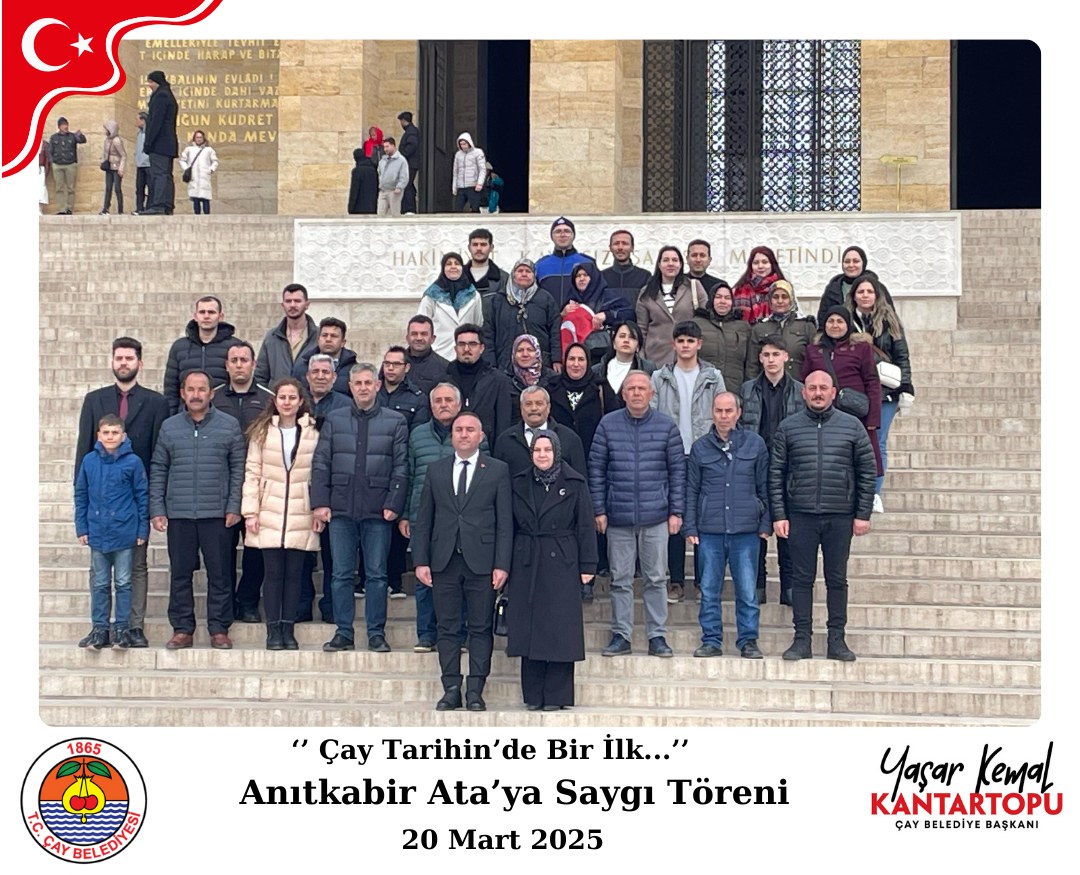 Çay Belediye Başkanı Yaşar Kemal Kantartopu, belediye olarak Gazi Mustafa