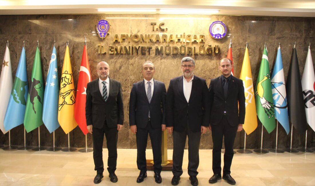 AK Parti Afyonkarahisar Milletvekili Ali Özkaya, Afyonkarahisar İl Emniyet Müdürü