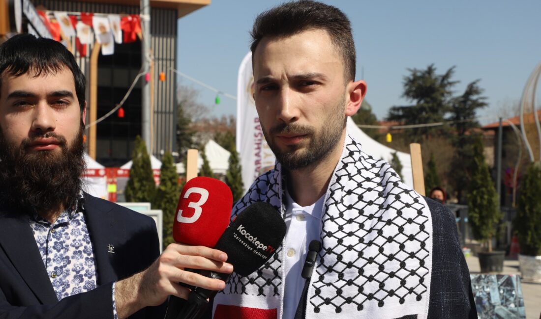 AK Parti Afyonkarahisar Gençlik Kolları tarafından Zafer Meydanı’nda “Gazze’de Ramazan”