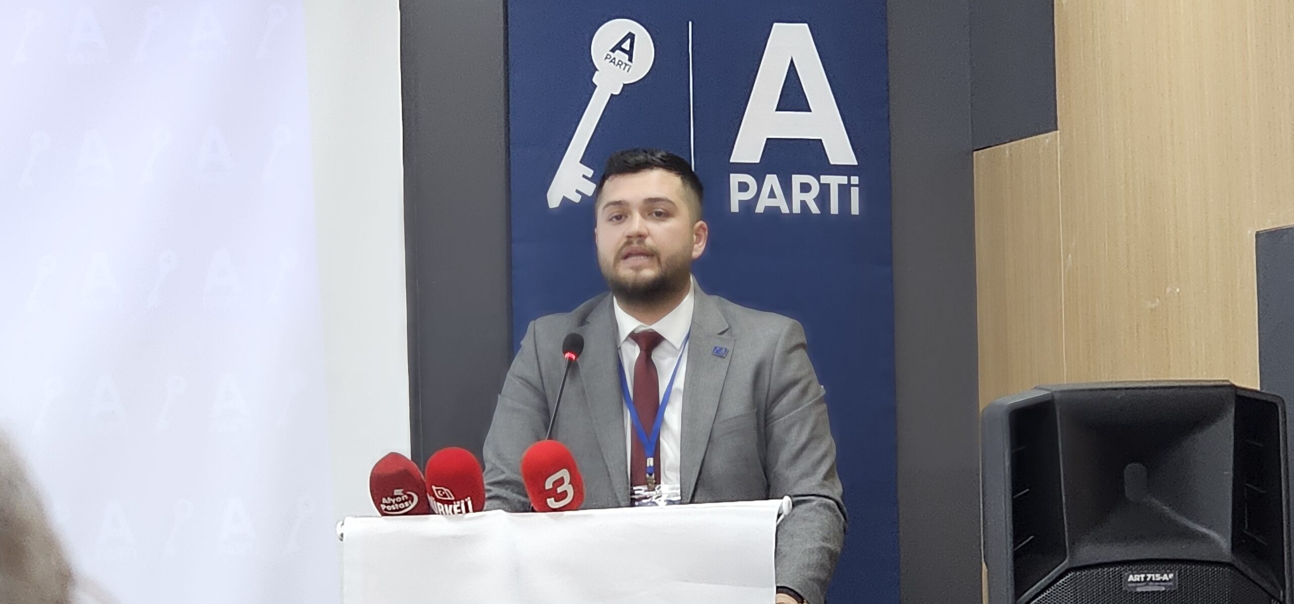 Anahtar Parti Afyonkarahisar İl Başkanlığı, 1. Olağan Kongresi'ni gerçekleştirdi. Kongrede,