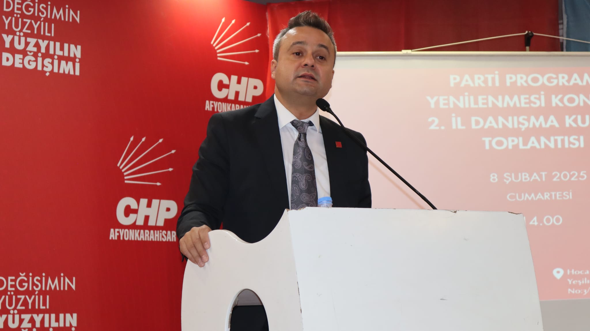 İktidar yetkililerine seslenen CHP İl Başkanı Faruk Duha Erhan, “Bir
