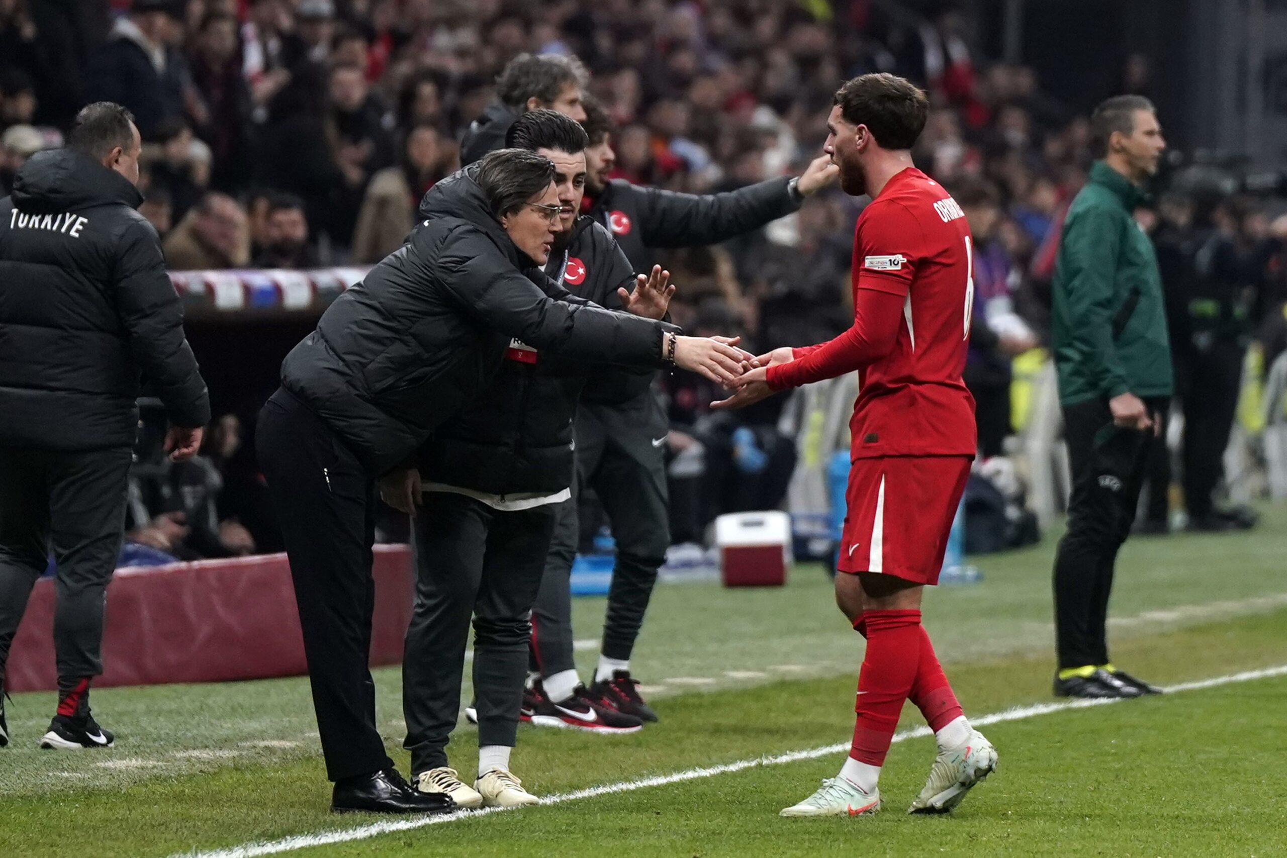 Afyonkarahisarlı Milli futbolcumuz Orkun Kökçü, Macaristan maçıyla A Milli Futbol