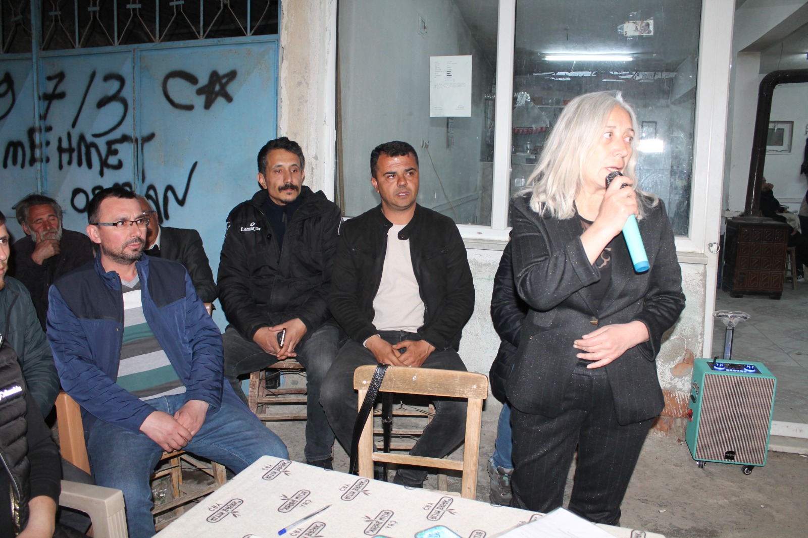 Afyonkarahisar Çevre ve Doğa Derneği (AFÇED) Eber köyünde köy sakinleri