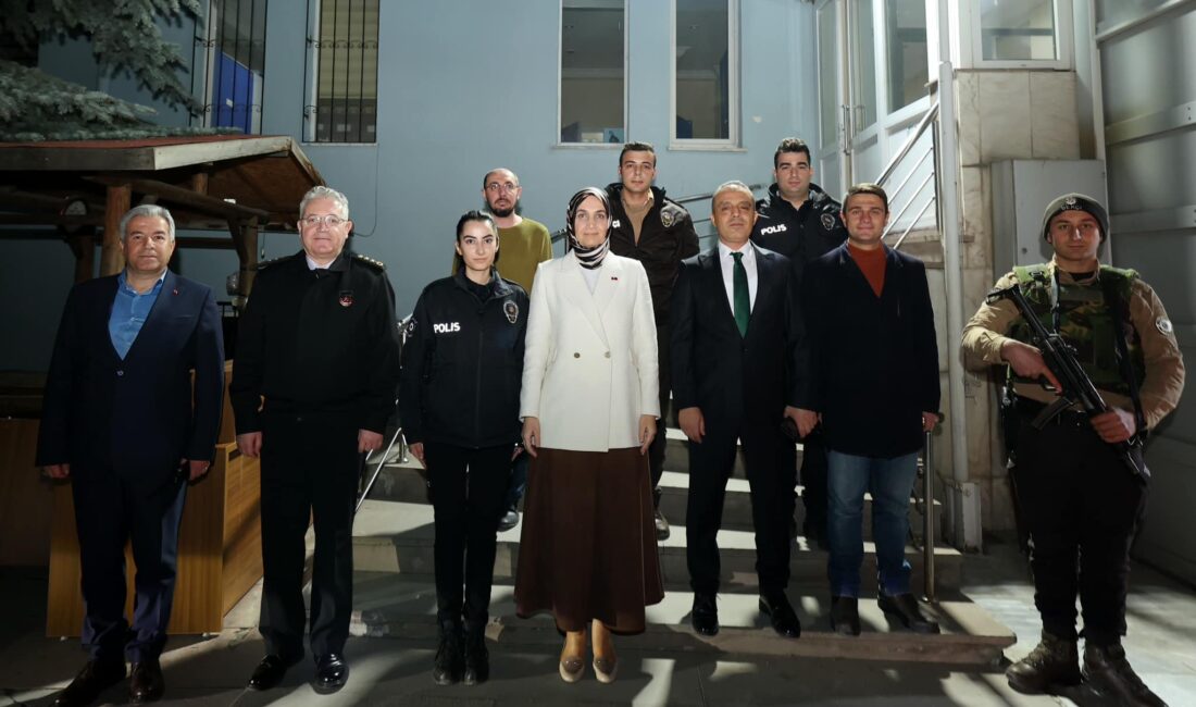Vali Yiğitbaşı, Sahipata Karakolu’nda Geçtiğimiz hafta Erenler Polis Noktası’nı ziyaret eden Vali Kübra Güran