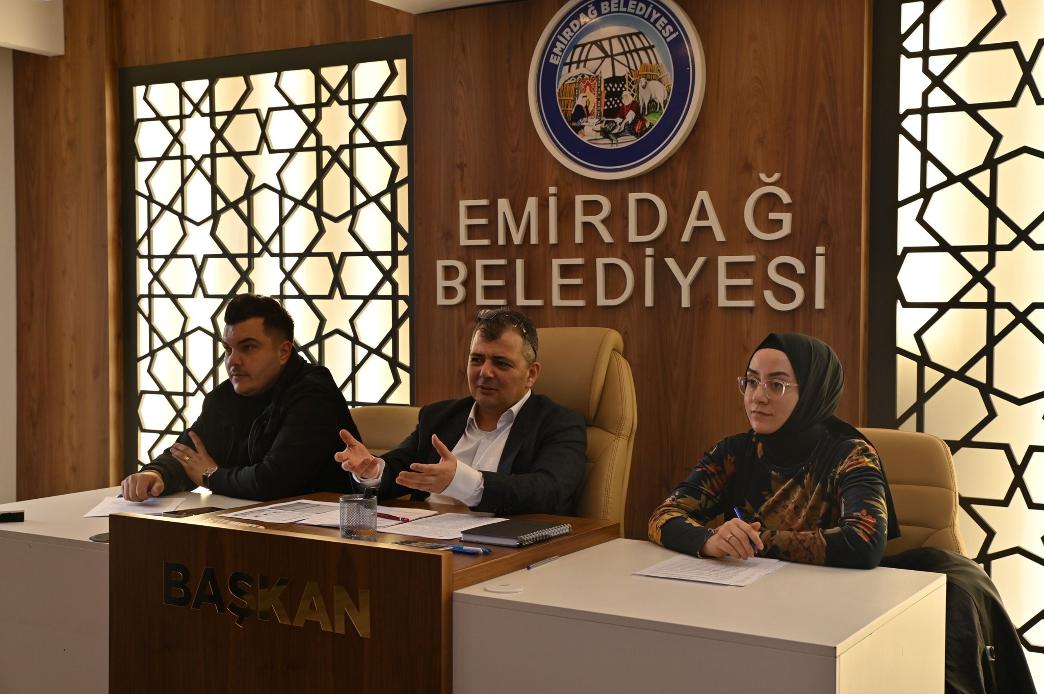 Emirdağ Belediyesi Mart ayı olağan meclis toplantısı, Belediye Başkanı Serkan