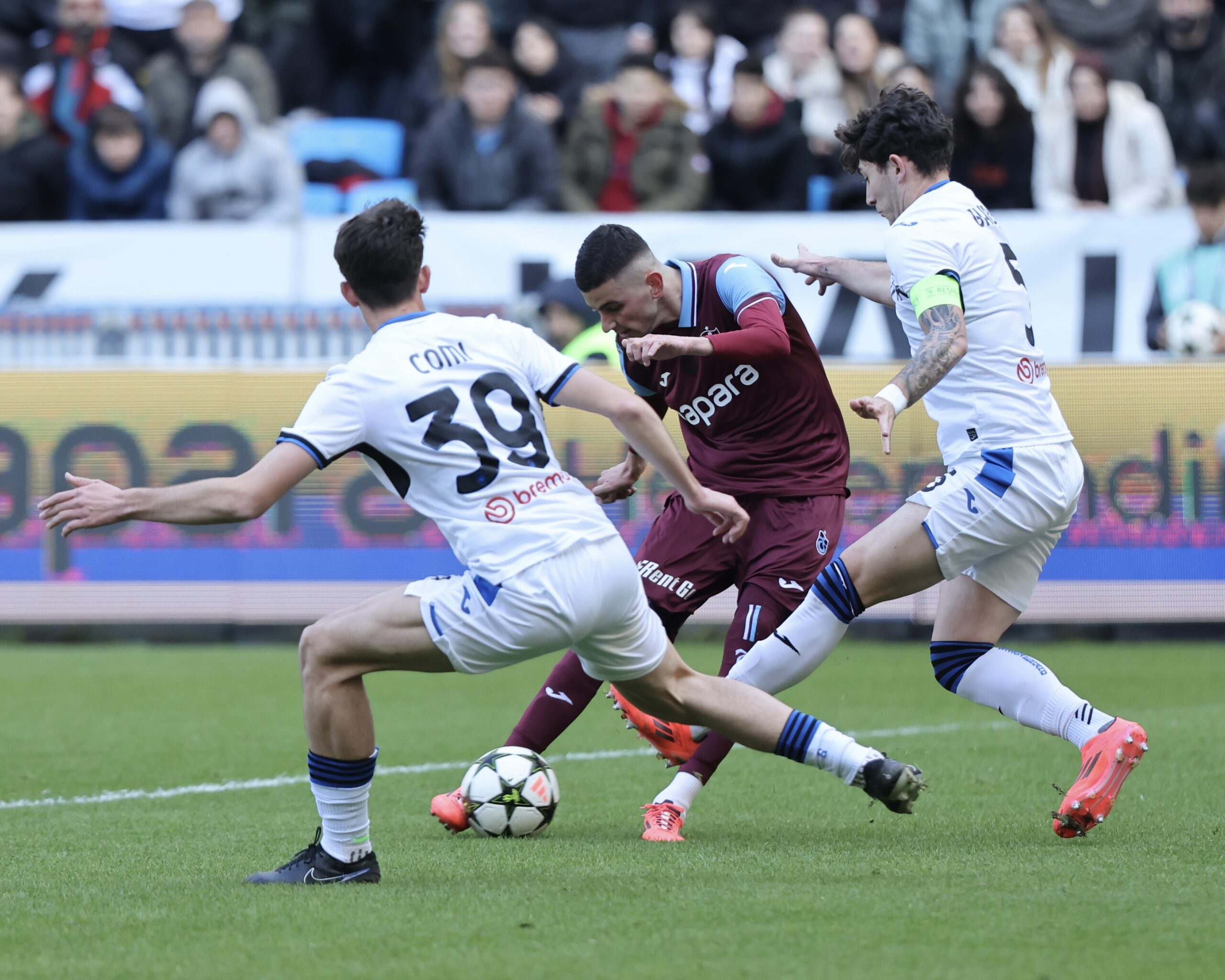 Trabzonspor U19 takımı, UEFA Gençlik Ligi son 16 turunda evinde