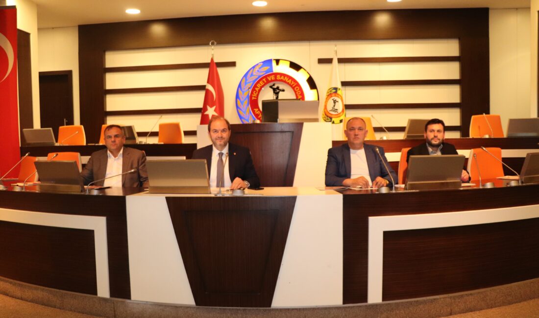 Afyonkarahisar Ticaret ve Sanayi Odası’nda 2025 yılının ilk müşterek meslek