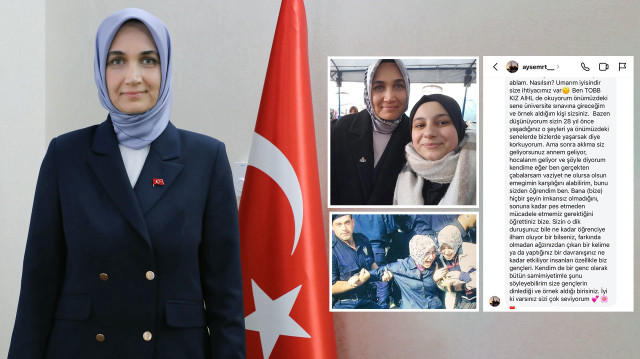 İmam Hatip Lise öğrencisi genç bir kız, karşılaştığı zorlukların altından