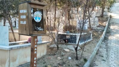 Dinar Belediye Başkanı Veysel Topçu’nun talimatlarıyla, Dinar Asri Mezarlığı’nda belirli