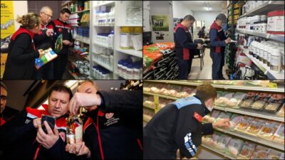 Tarım ve Orman Bakanlığı ekiplerince, 2024 yılında gıda işletmelerine yönelik