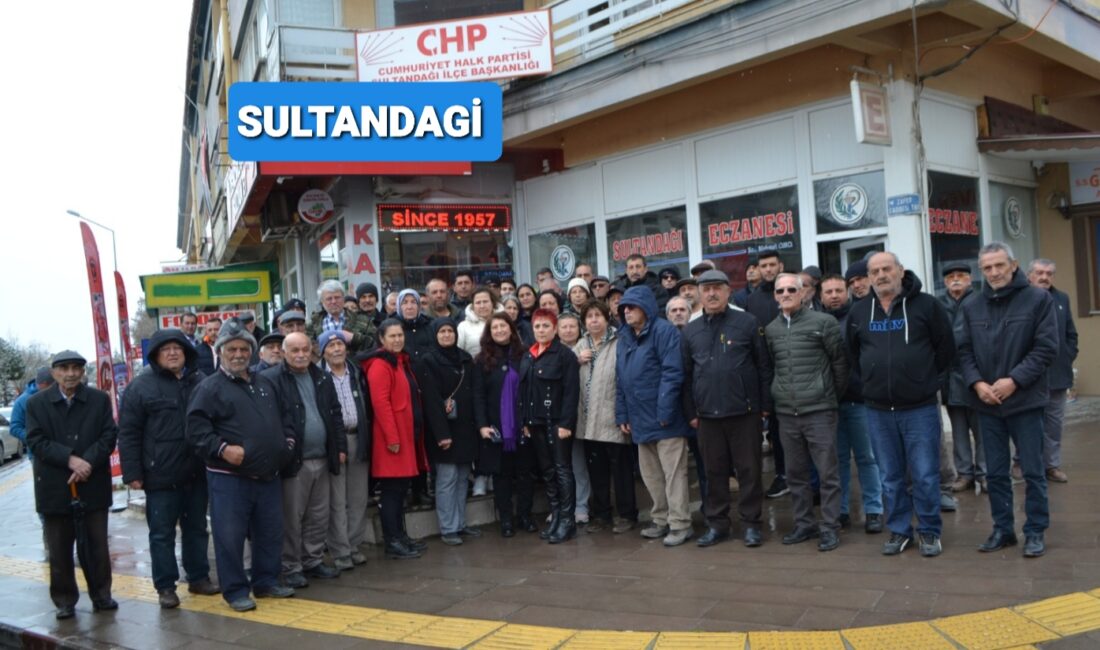 Cumhuriyet Halk Partisi Sultandağı İlçe Başkanı İsmahan Nergiz tarafından parti