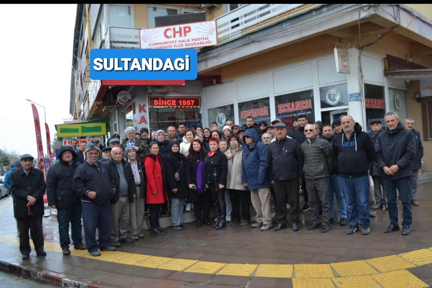 Cumhuriyet Halk Partisi Sultandağı İlçe Başkanı İsmahan Nergiz tarafından parti