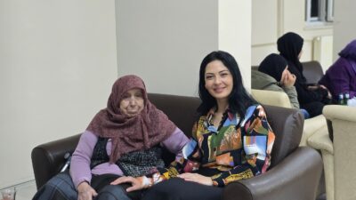 Bolvadin Kaymakamı Ali Arıkan ve Bolvadin Belediye Başkanı Derviş Aynacı,