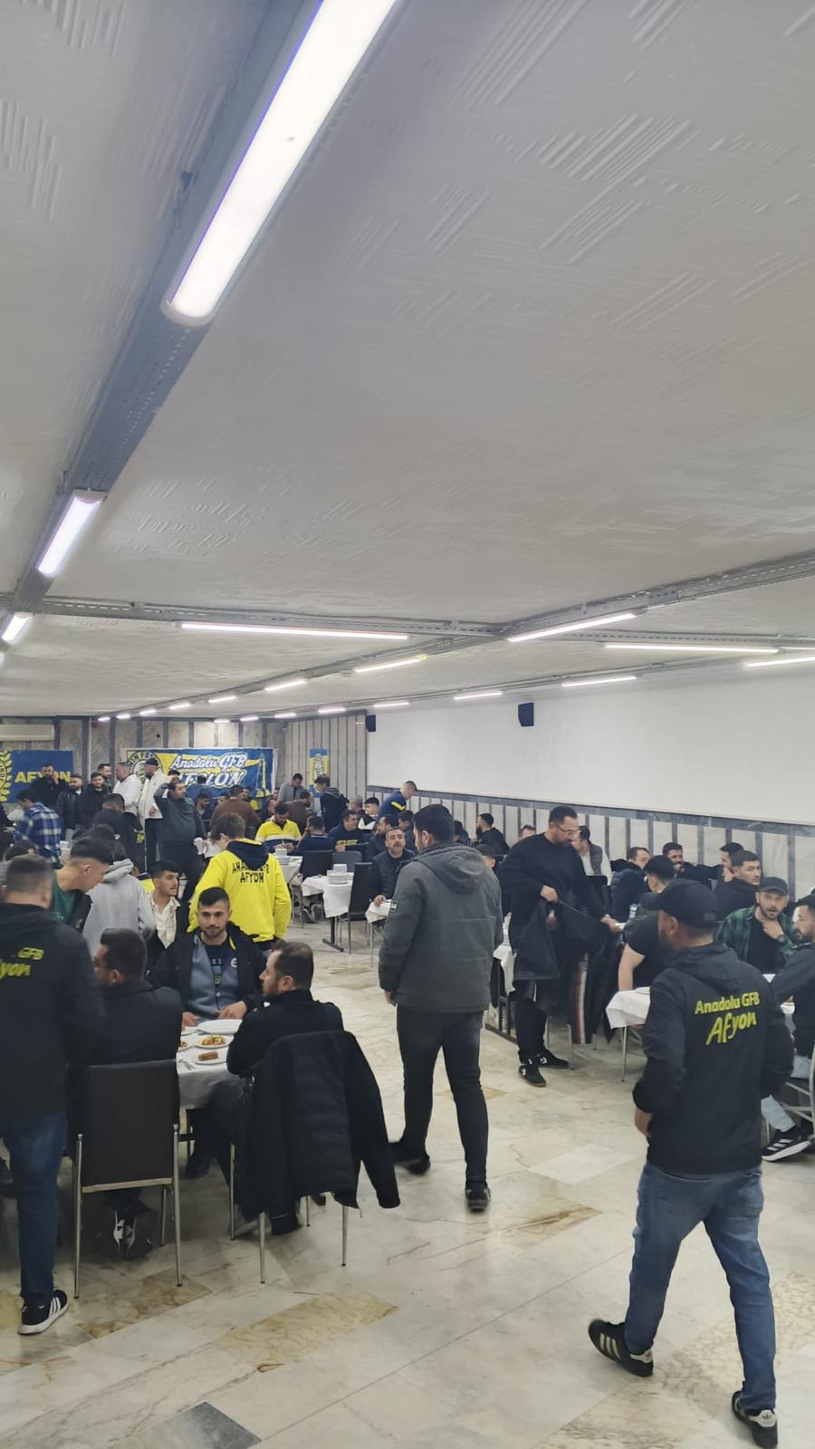Her yıl geleneksel olarak düzenlenen Ramazan iftarı, Anadolu GFB Afyon