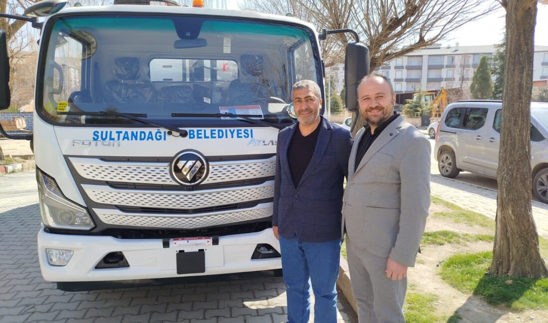Bakanlıktan Sultandağı’na araç desteği Çevre Şehircilik ve İklim Değişikliği Bakanlığı, Sultandağı Belediyesi’ne yaklaşık 4