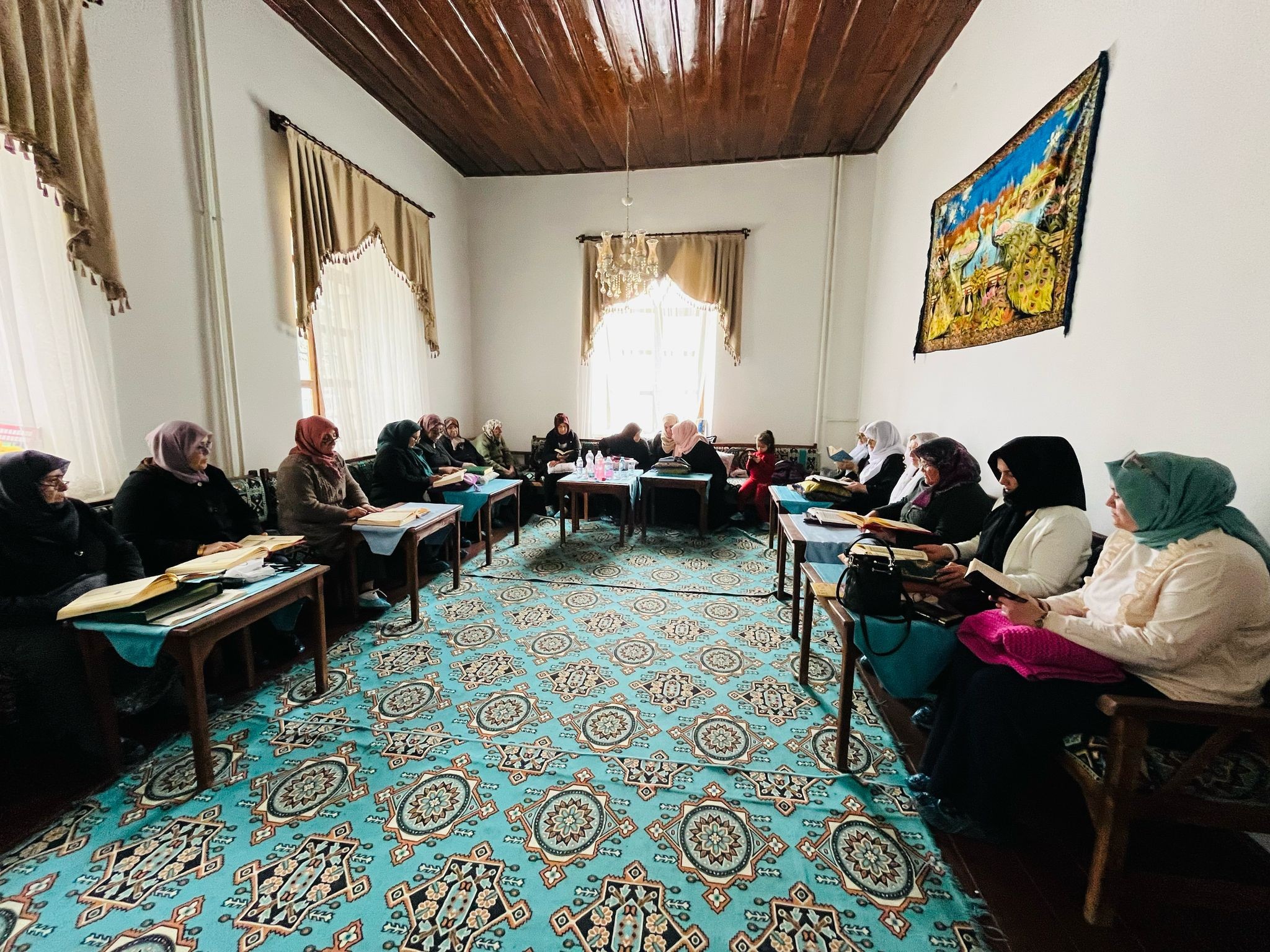 Emirdağ Kadın Kültür Evi’nde Ramazan ayı boyunca devam eden mukabele