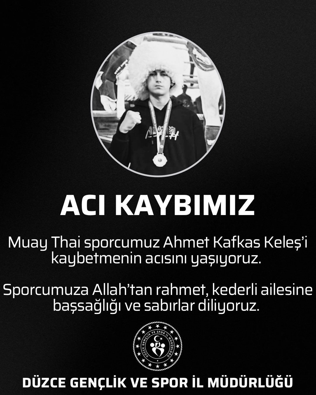 Düzce’nin Aydınpınar köyünde arkadaşlarıyla kuş avlarken tüfeğin ateş alması sonucu