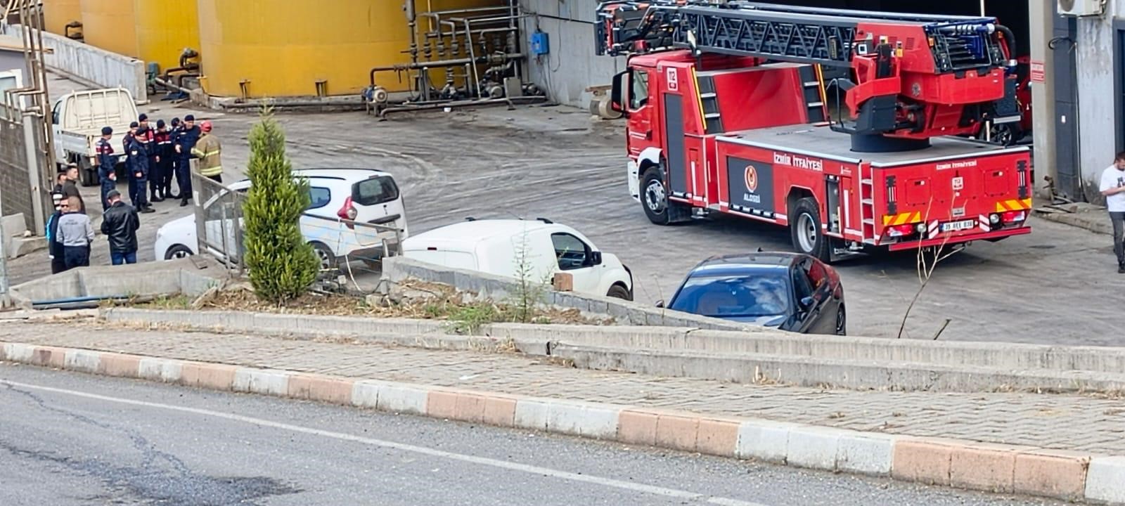  İzmir’in Aliağa ilçesinde bulunan bir kimyasal fabrikasında meydana gelen patlamada