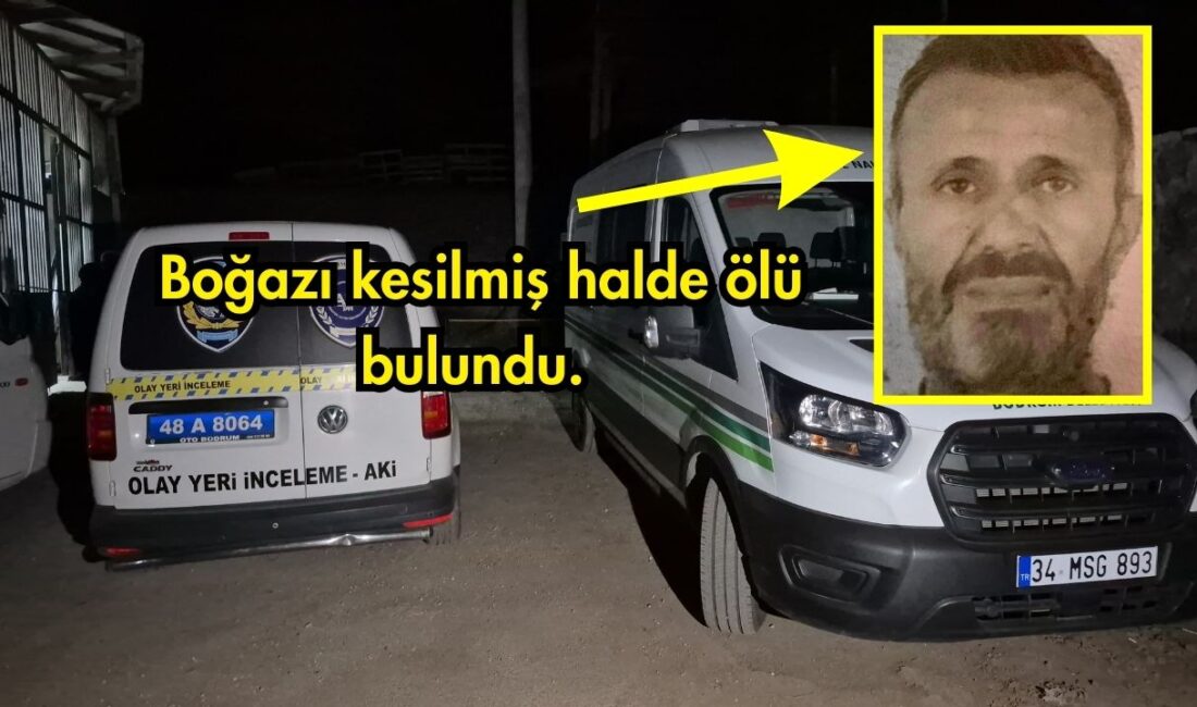 Muğla'nın Bodrum ilçesinde camcı dükkanı sahibi Alaaddin Yıldız, işletmesinde boğazı