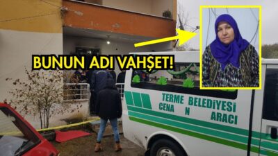 Samsun'da bir eve giren hırsızlar, boğazını kesip kolundaki bilezikleri aldıkları