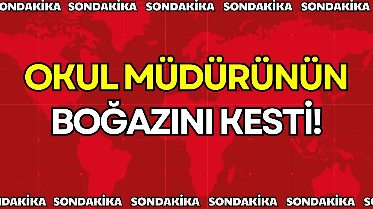 Sakarya'nın Ferizli ilçesinde okul zilinden rahatsız olduğu gerekçesiyle okul müdürünün