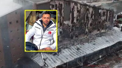 Uludağ’daki otel yangınında milli sporcu Berkin Usta ile babası Yahya