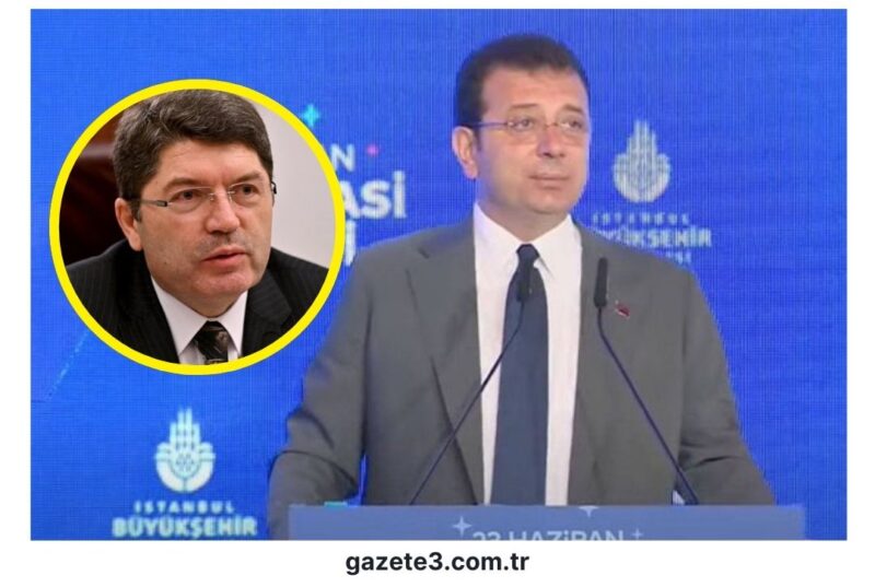   Adalet Bakanı Yılmaz Tunç, İstanbul Büyükşehir Belediye (İBB) Başkanı