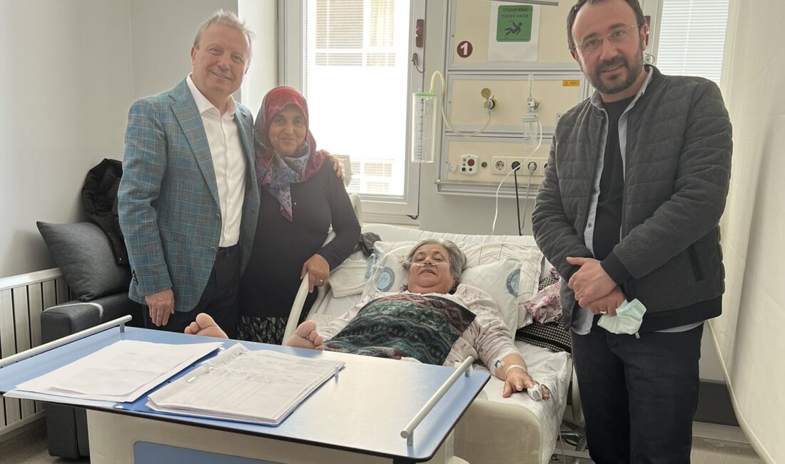 Mahmut Koçak’tan ziyaret! Adalet ve Kalkınma Partisi 22. Dönem Milletvekili Mahmut Koçak, tedavi