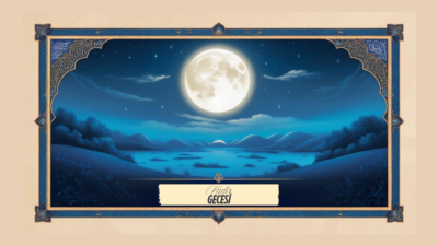 Yarın mübarek Kadir Gecesi idrak edilecek. Vatandaşlar Kadir Gecesi'nin önemini